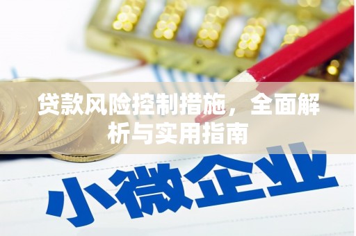 亚东贷款风险控制措施，全面解析与实用指南