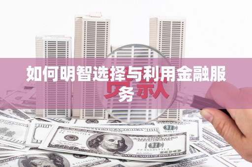 亚东如何明智选择与利用金融服务