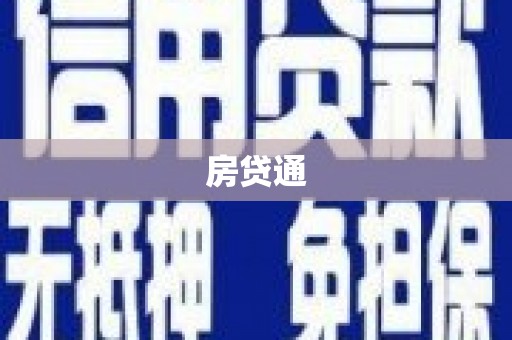 亚东房贷通