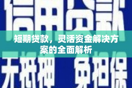 亚东短期贷款，灵活资金解决方案的全面解析