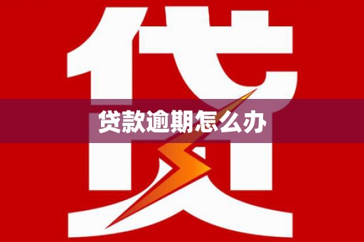 亚东贷款逾期怎么办
