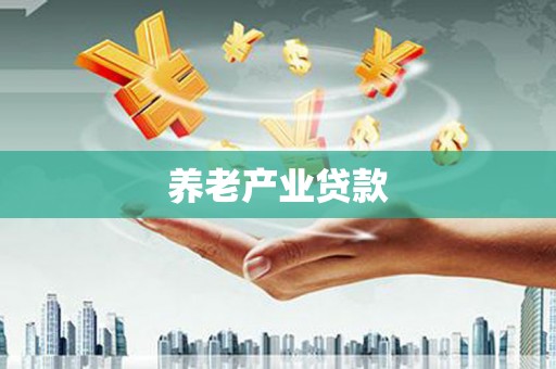亚东养老产业贷款