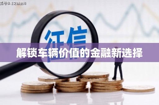 亚东解锁车辆价值的金融新选择